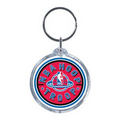 Full Color Round Acrylic Keytag (1 3/4")